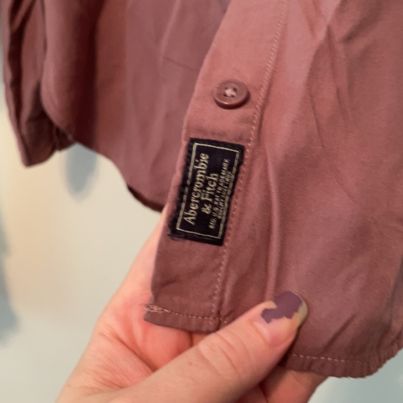 Abercrombie Viscose button down fall - Picture 3 of 9